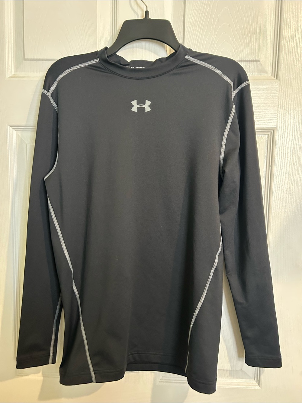 Under Armour Black Compression ColdGear Long Sleeve Top